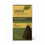 Green Therapy Hair Dye 6.7 Chocolate Brown - Rich Chocolate Tone Color