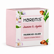 Harem’s Jasmine & Jojoba Cleansing Soap with Hyaluronic Acid & Collagen, 120g