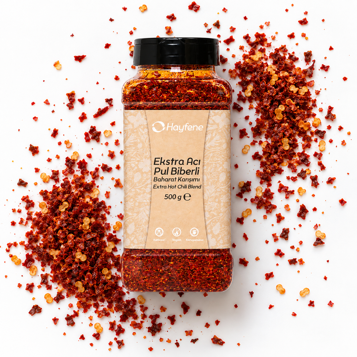 Hayfene Extra Hot Chili Pepper Flakes - 1 kg
