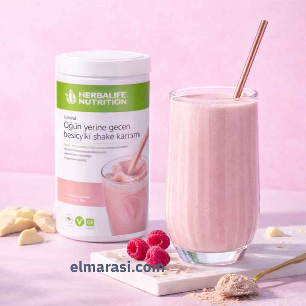 هيربالايف فورمولا 1 بنكهة توت العليق والشوكولاتة البيضاء 500 جم