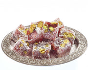 Pomegranate Pistachio Rolled Turkish Delight