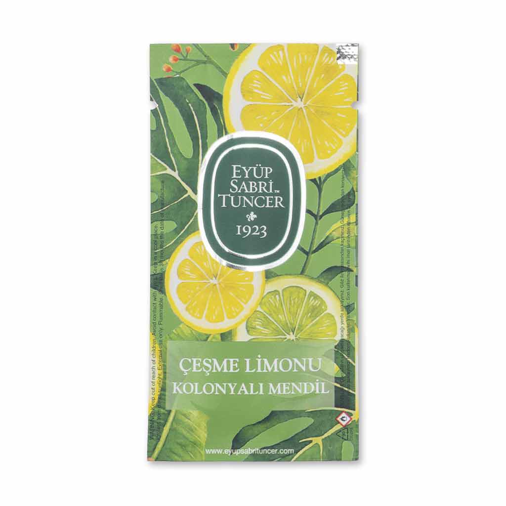 Eyup Sabri Tuncer Çeşme Lemon Refreshing Wipes Small Size - 150 Pack