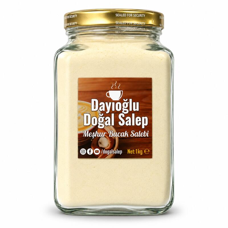 Dayioglu 100% Pure Natural Turkish Sahlep Powder