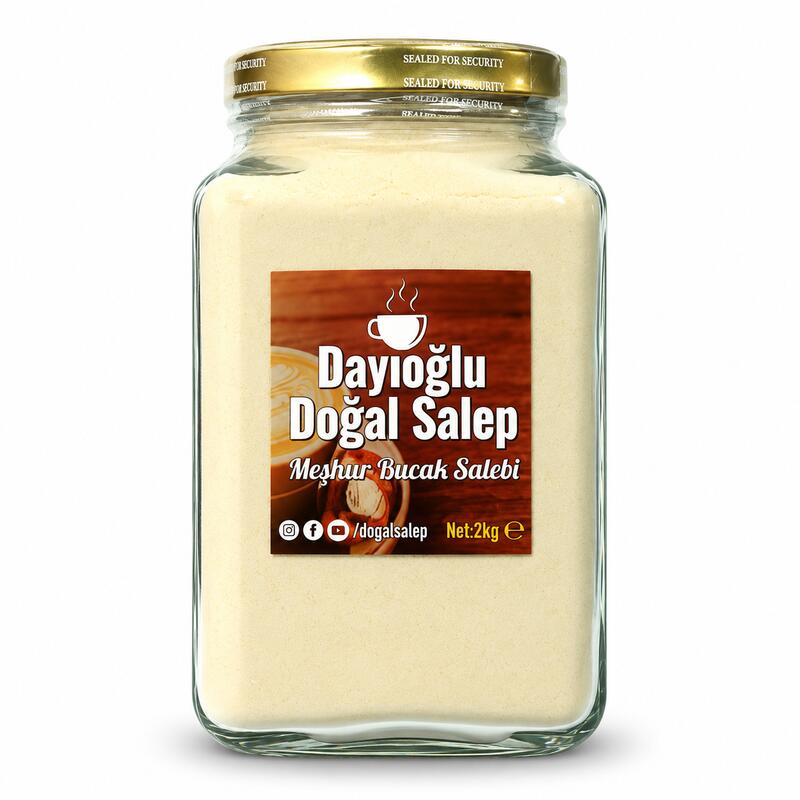 Dayioglu 100% Pure Natural Turkish Sahlep Powder