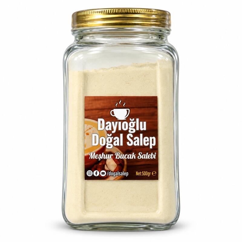 Dayioglu 100% Pure Natural Turkish Sahlep Powder