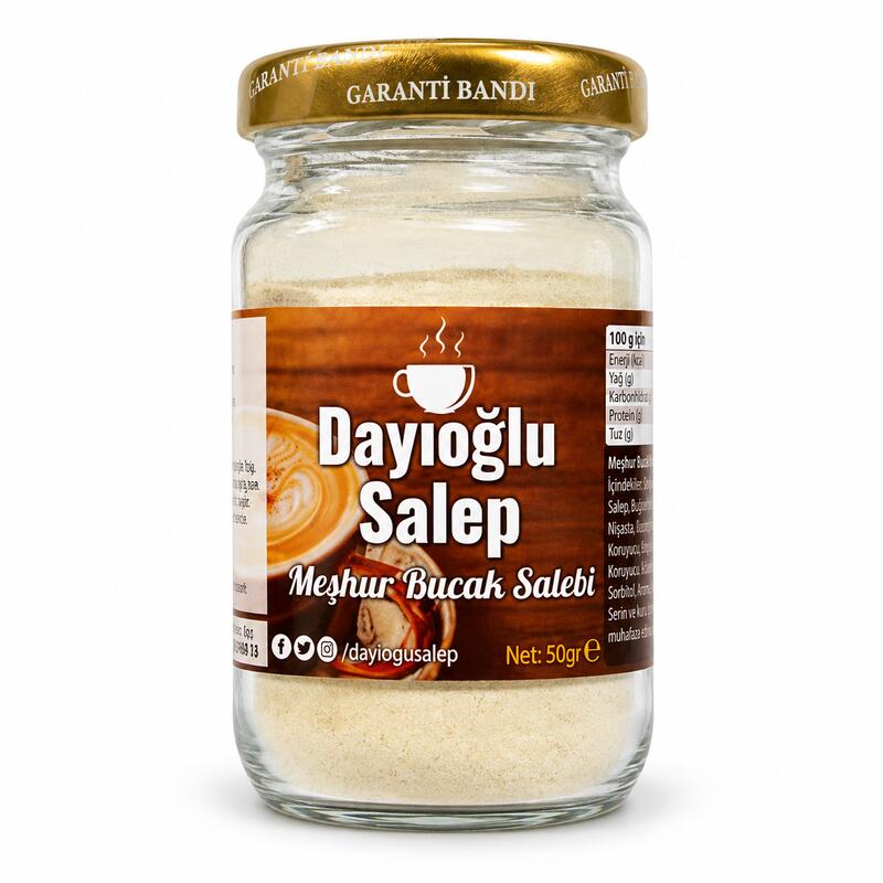 Dayioglu 100% Pure Natural Turkish Sahlep Powder