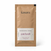 Kasara Patchouli Scented Towels 70% Alcohol - Individually Wrapped
