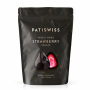 Patiswiss Dark Chocolate Strawberry Dragees – 80 g