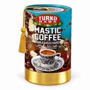 Turko Baba Turkish Coffee with Mastic Flavor, Fine Grind, 200g