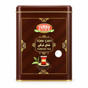 Turko Baba Turkish Black Tea Leaves, Traditional Loose Tea, 500g Tin