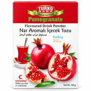 Turku Baba Turkish Pomegranate Flavored Drink Mix, Sugar-Free, 100g