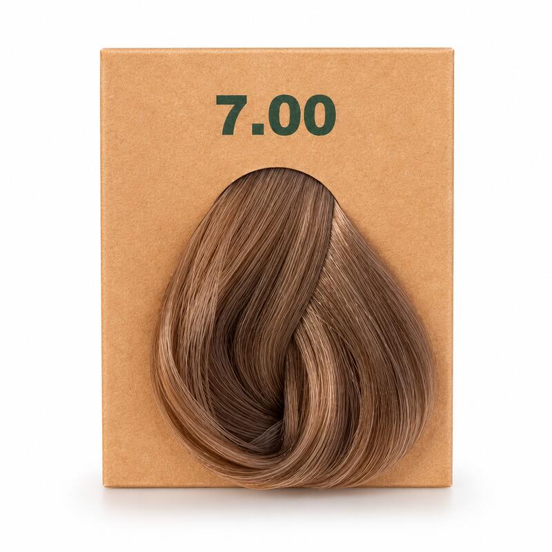 BioMagic Dark Blonde 7.00 Permanent Hair Dye Cream with Argan Oil