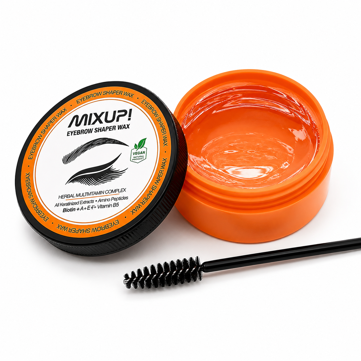 Mixup Nourishing Eyebrow Wax for Shaping and Styling