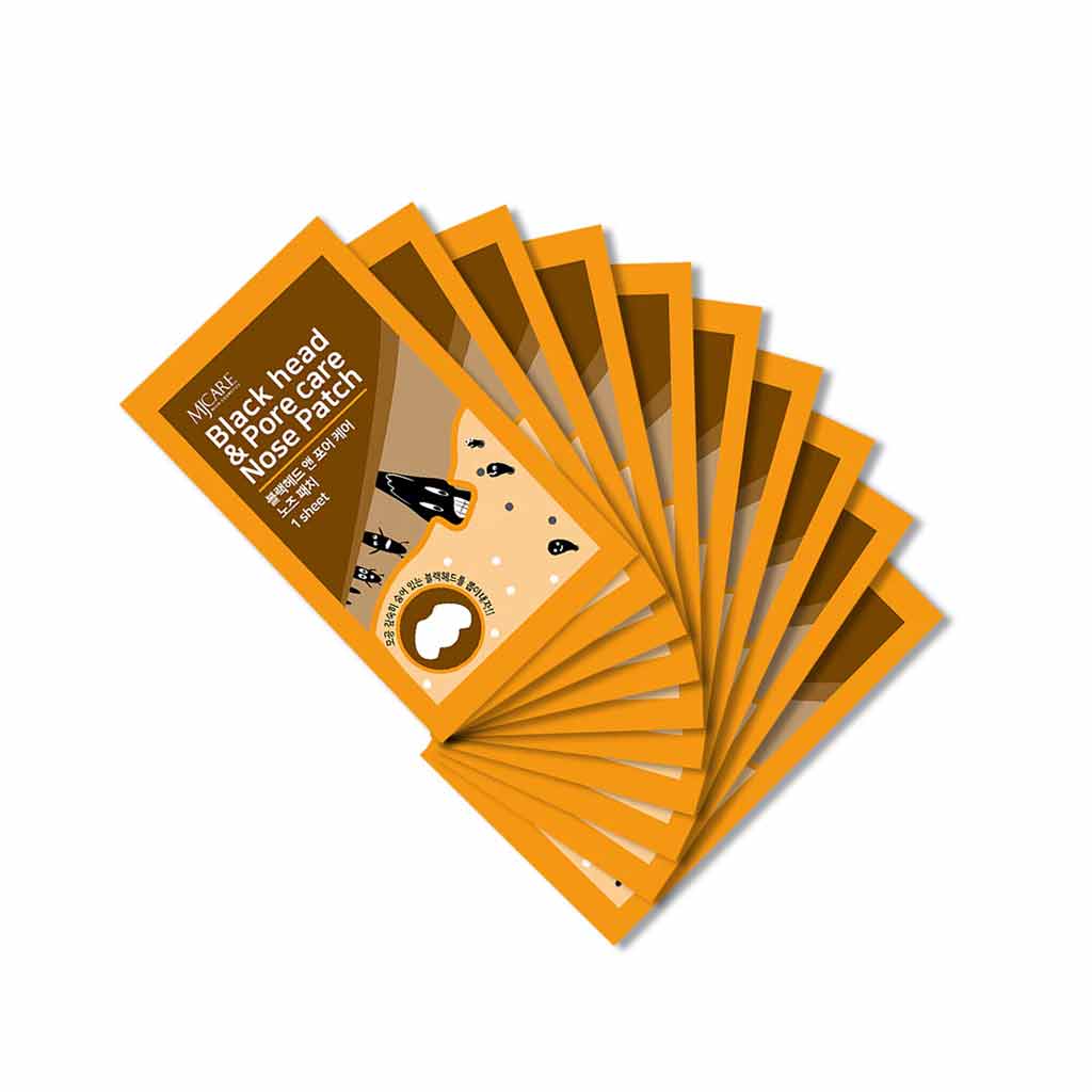 Mjcare Nose Patch Blackhead & Pore Cleansing Nose Strips (10 Pack)