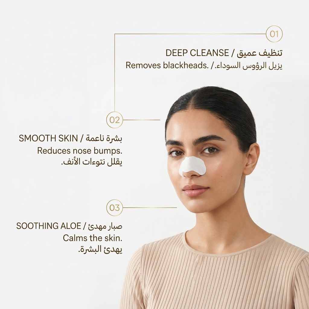 Mjcare Nose Patch Blackhead & Pore Cleansing Nose Strips (10 Pack)