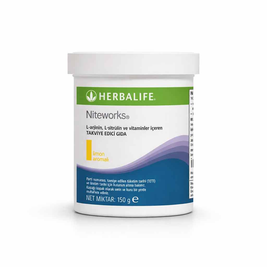 Niteworks Record Herbalife Niteworks lemon flavored nighttime powder drink mix (150g ...