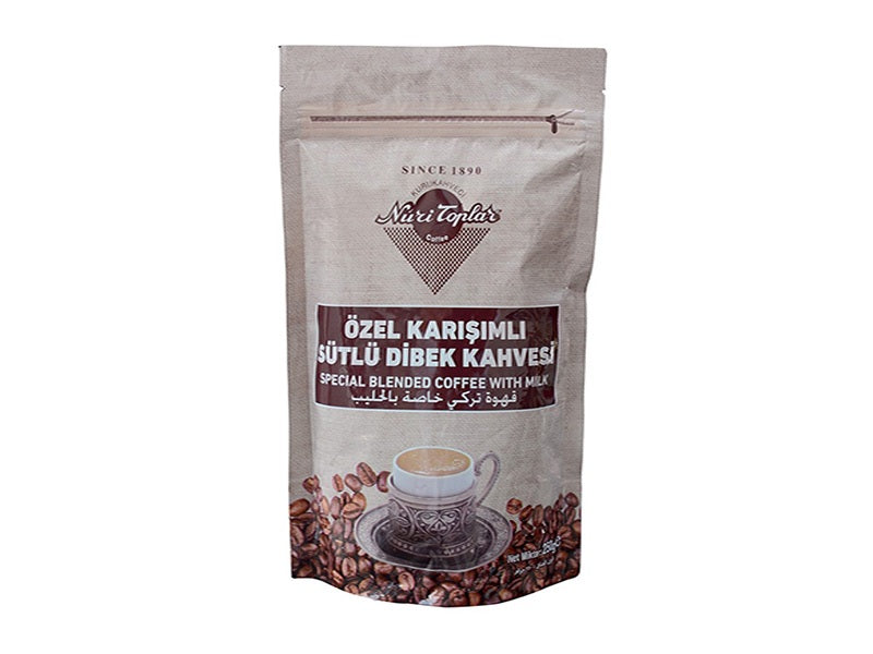 Nuri Toplar Dibek Coffee 250 g - Traditional Turkish Style Ground Coffee