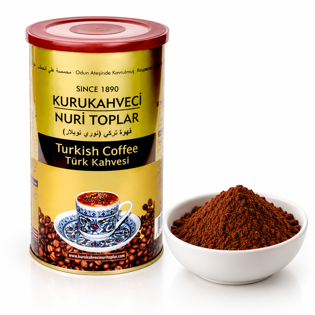 Nuri Toplar Turkish Coffee - Finely Ground - 250 g