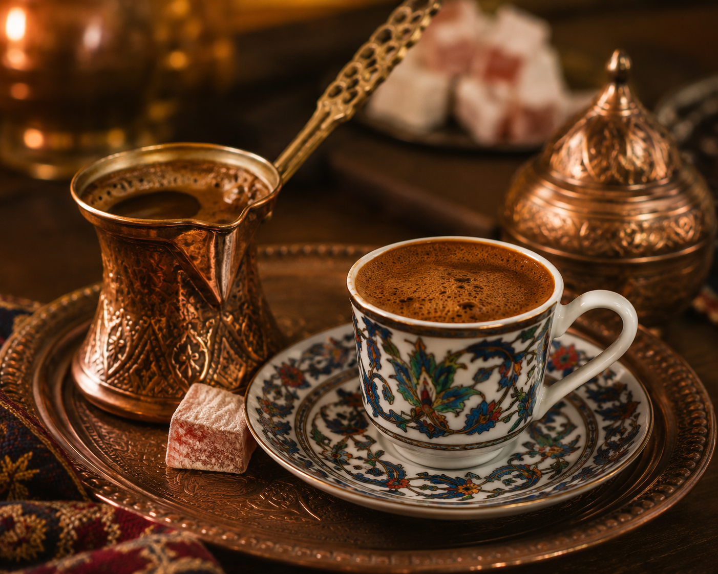 قهوة هازر بابا العثمانية، مزيج قهوة تركية بالتوابل، 125 جم