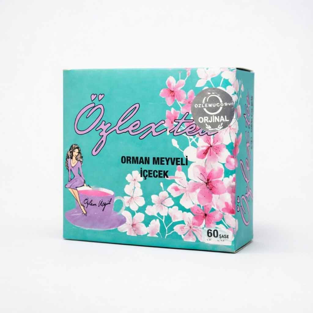 شاي أوزليكس بالأعشاب 60 كيس | شاي فواكه الغابة