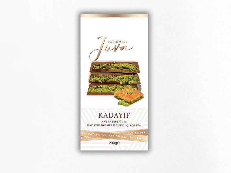 Juva Dubai Chocolate with Pistachio & Kadaif 200g