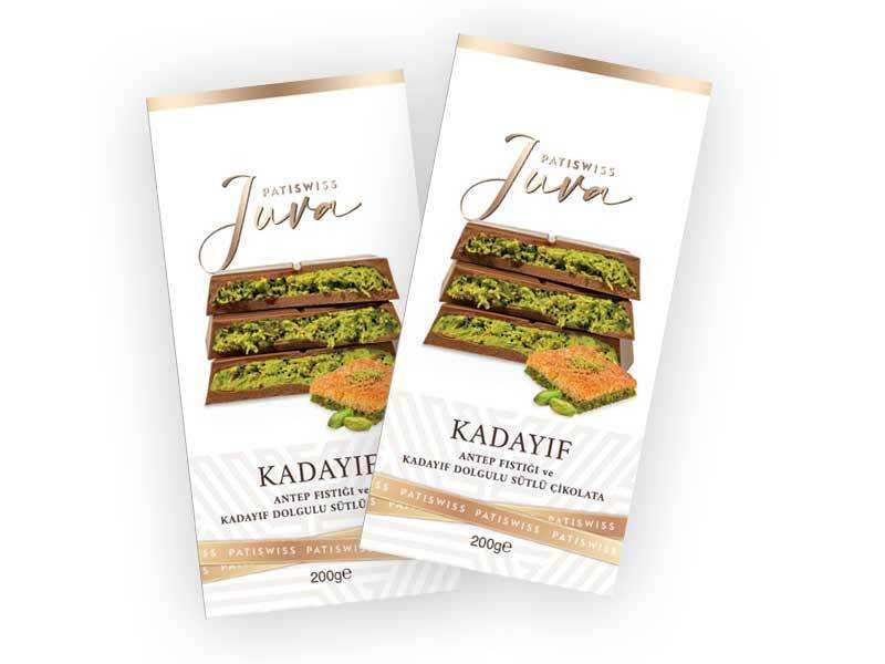 Juva Dubai Chocolate with Pistachio & Kadaif 200g