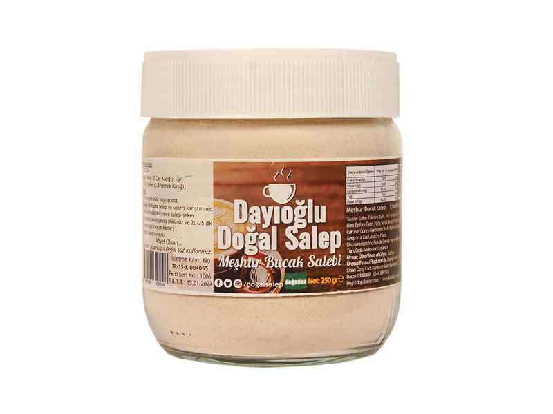 Dayioglu 100% Natural Pure Sahlep Powder