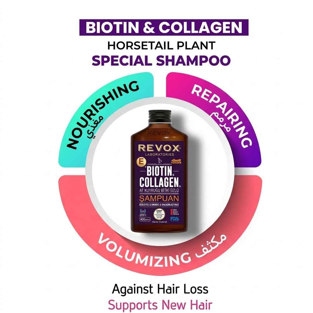 شامبو ريفوكس بالبيوتين والكولاجين