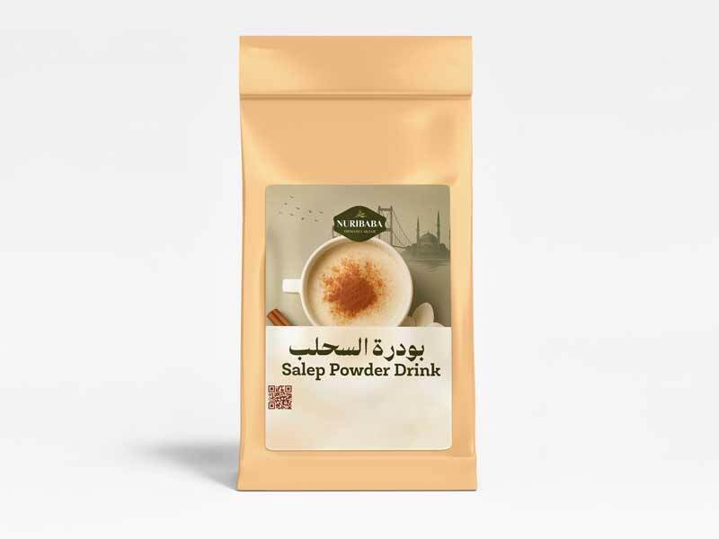 Nuribaba Turkish Salep Powder Drink Mix – Authentic Winter Blend