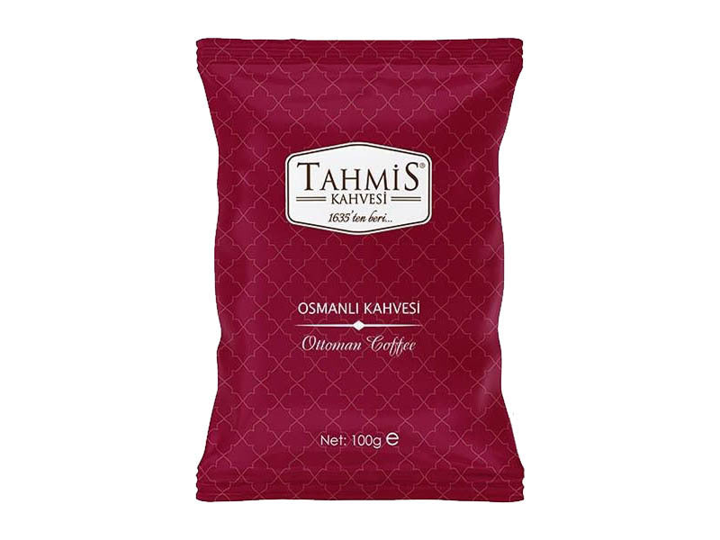 Tahmis Ottoman Coffee Single Pack 100g - Finely Ground Traditional Turkish Coffee