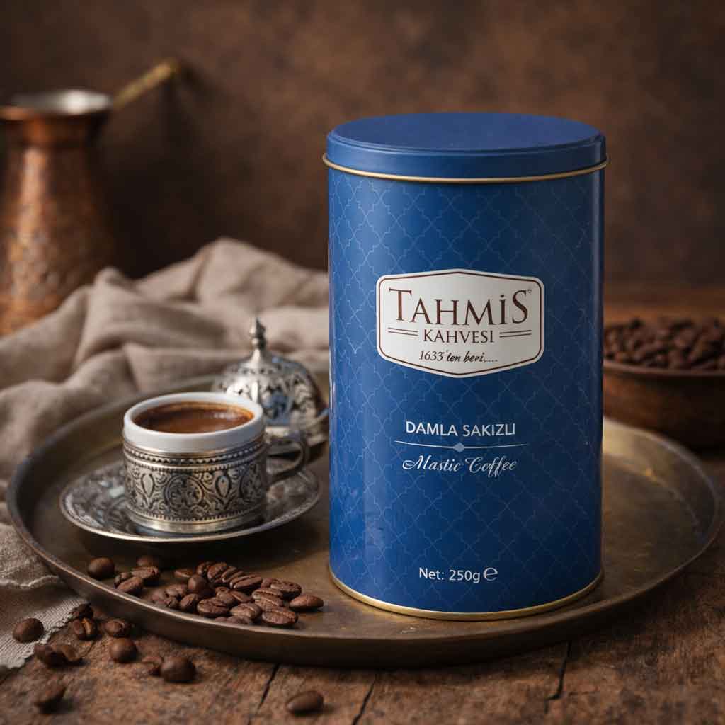 Tahmis Turkish Coffee with Gum Drops 250g
