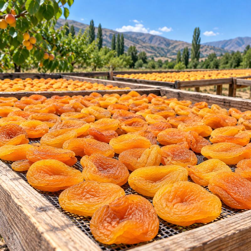 Turkish Jumbo Dried Yellow Apricots – Premium – 350g, 450g, 800g