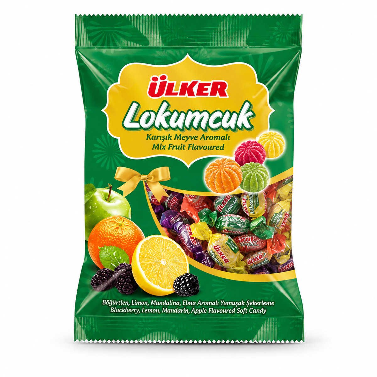 أولكر لوكومجوك حلوى مشكلة بنكهة الفواكه - 350 غ