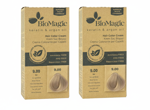 صبغة شعر عضوية بيوماجيك أشقر طبيعي فاتح جدًا 9.00