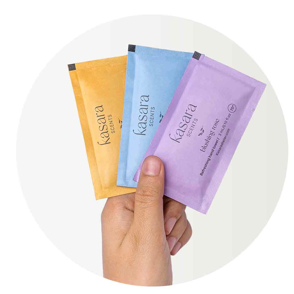 مناديل مبللة