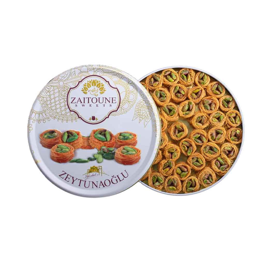 عش البلبل بالفستق 500 غرام | حلويات زيتونة