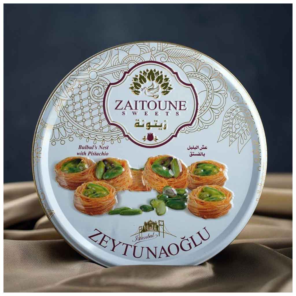 عش البلبل بالفستق 500 غرام | حلويات زيتونة