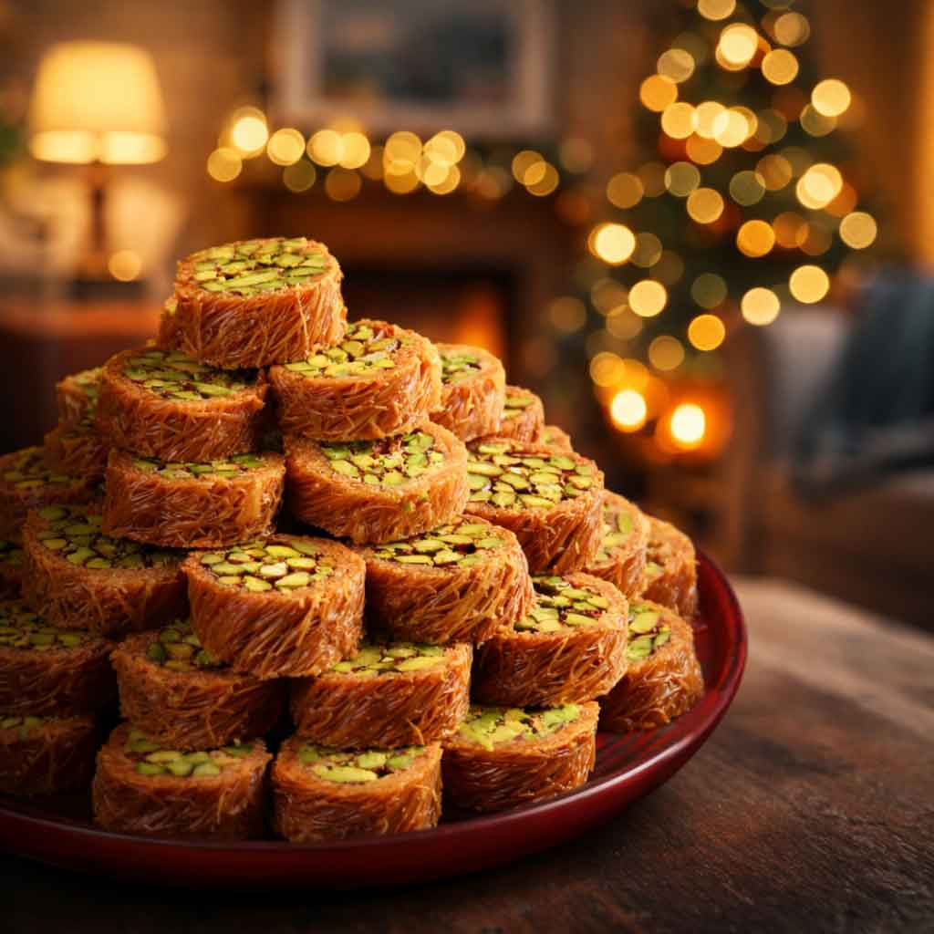 Zaitoune Sweets Mabromah with Pistachio 500g