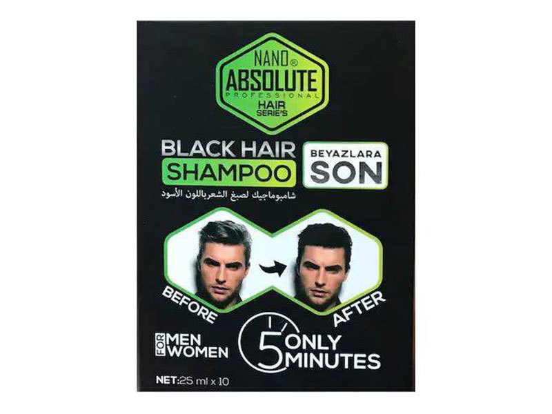 black hair shampoo